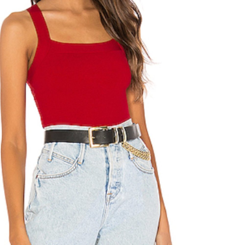 Superdown Sparrow Cross back bodysuite NWT - S